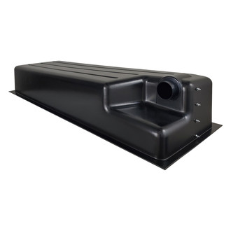 Icon Technologies® - HT512-RE 44 gal. Recessed Drain Waste Holding Tank with 3" Spigot and 4-Level Sensors (64"L x 22"W x 12"H)