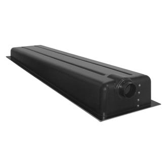 Icon Technologies® - HT473-ED 21 gal. Left End Drain Waste Holding Tank with 3" Spigot and 4-Level Sensors (70"L x 17-3/4"W x 7"H)