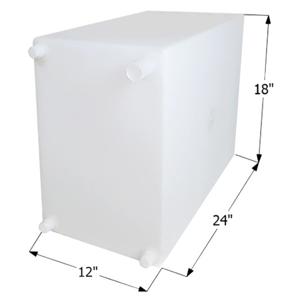Icon Technologies® 12718 - WT2454 20 gal. Fresh Water Tank with 1