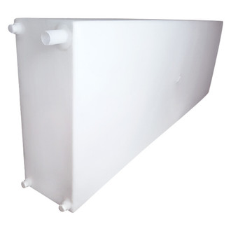 Icon Technologies® - WT2458 51 gal. Fresh Water Tank with 1/2" Fittings (65"L x 22"W x 9"H)
