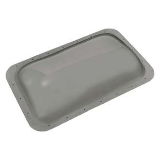 Icon Technologies® - 18.6"W x 30.1"L Smoke Rectangular Outer Skylight