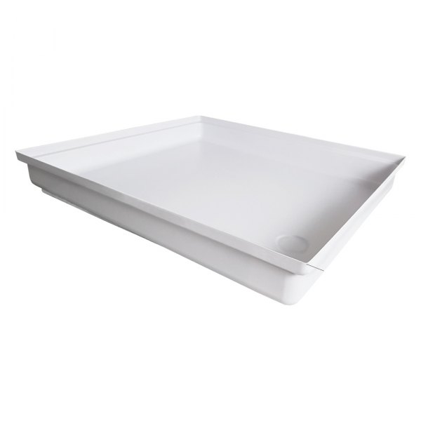 Icon Technologies® - Polar White Plastic Rectangular Shower Pan