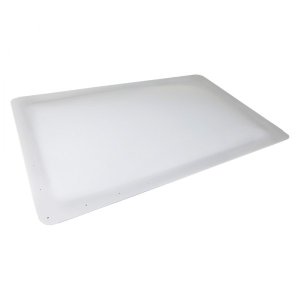 Icon Technologies® - 25.5"W x 40"L White Polycarbonate Outer Rectangular Skylight