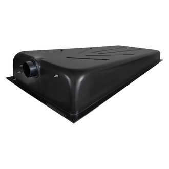 Icon Technologies® - HT543-ED 48 gal. Center Side Drain Waste Holding Tank with 3" Spigot Fitting (70"L x 28"W x 8-1/2"H)
