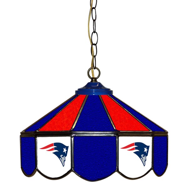 Imperial International® - NFL 14" Glass Pub Lamp with New England Patriots Logo
