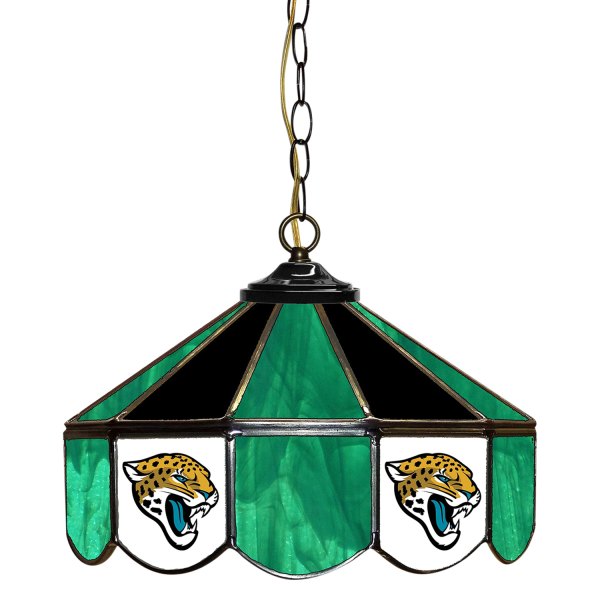 Imperial International® - NFL 14" Glass Pub Lamp with Jacksonville Jaguars Logo