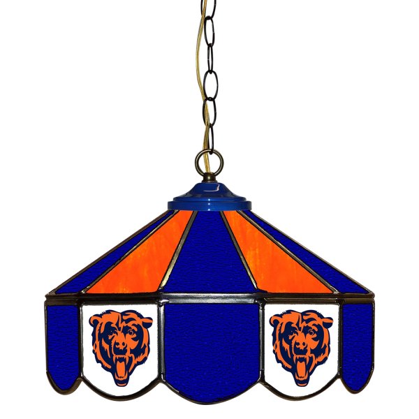 Imperial International® - NFL 14" Glass Pub Lamp with Chicago Bears Logo