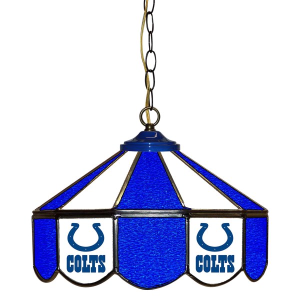 Imperial International® - NFL 14" Glass Pub Lamp with Indianapolis Colts Logo