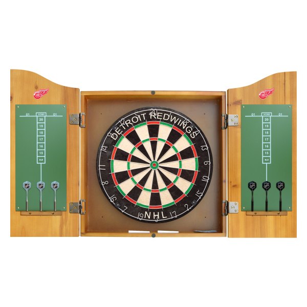 Imperial International® - NHL Dart Cabinet Set with Detroit Red Wings Logo