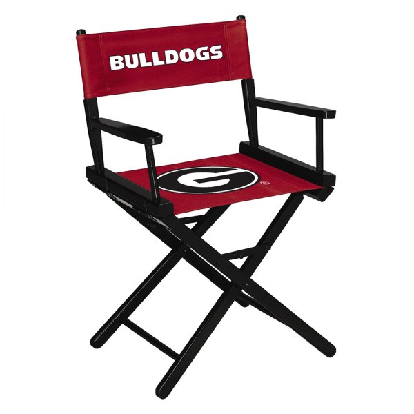 Imperial International® - Collegiate Table Height Directors Chair with University of Georgia Logo