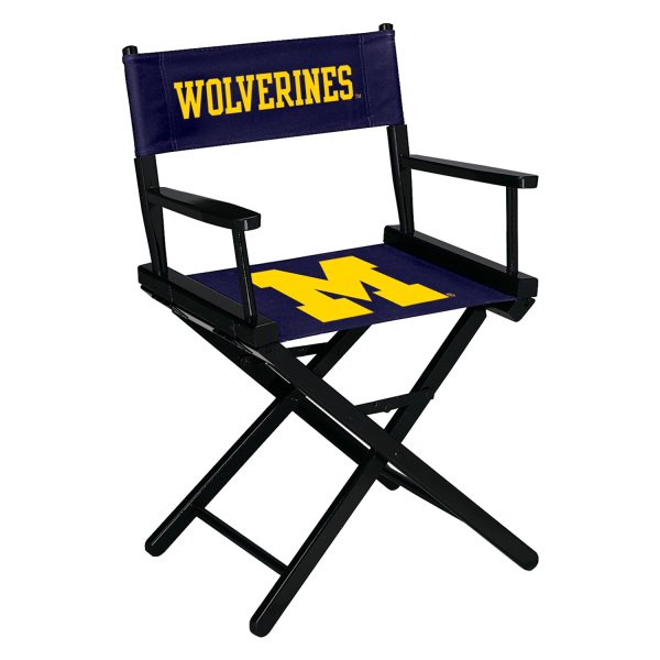 Imperial International® - Collegiate Table Height Directors Chair with University of Michigan Logo