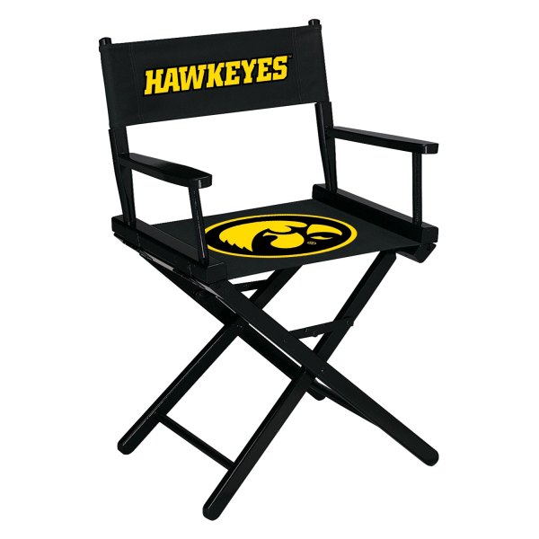 Imperial International® - Collegiate Table Height Directors Chair with University of Iowa Logo