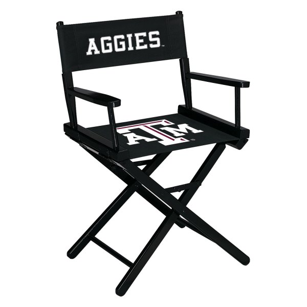 Imperial International® - Collegiate Table Height Directors Chair with Texas A&M University Logo