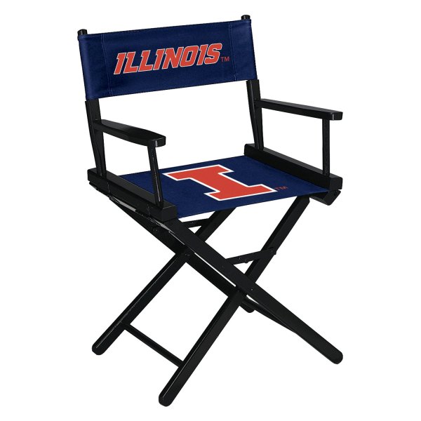 Imperial International® - Collegiate Table Height Directors Chair with University of Illinois Logo