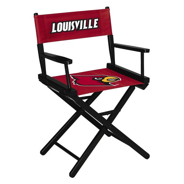Imperial International® - Collegiate Table Height Directors Chair with University of Louisville Logo