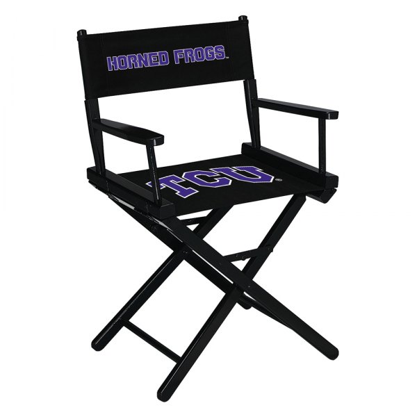 Imperial International® - Collegiate Table Height Directors Chair with TCU Logo