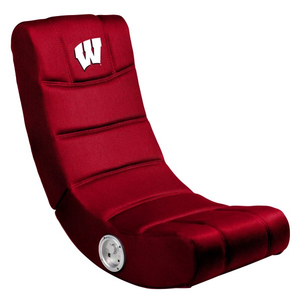 Imperial International® - Collegiate Bluetooth Video Chair with University of Wisconsin Logo