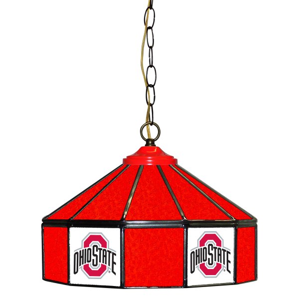 Imperial International® - Collegiate 14" Glass Pub Lamp with Ohio State Buckeyes Logo