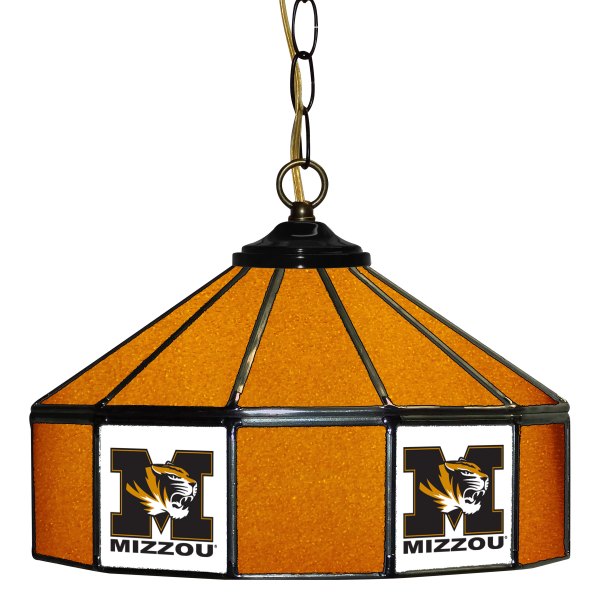 Imperial International® - Collegiate 14" Glass Pub Lamp with University of Missouri Logo