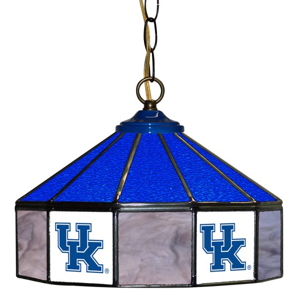 Imperial International® - Collegiate 14" Glass Pub Lamp with University of Kentucky Logo