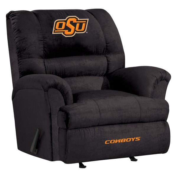 Imperial International® - Collegiate Big Daddy Microfiber Recliner with Oklahoma State University Logo