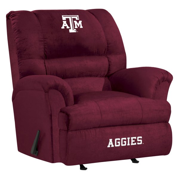 Imperial International® - Collegiate Big Daddy Microfiber Recliner with Texas A&M University Logo