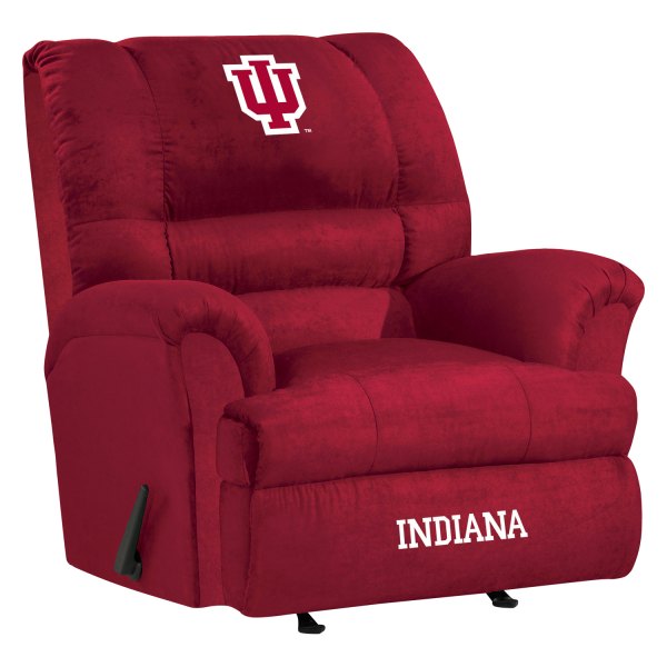 Imperial International® - Collegiate Big Daddy Microfiber Recliner with Indiana University Logo