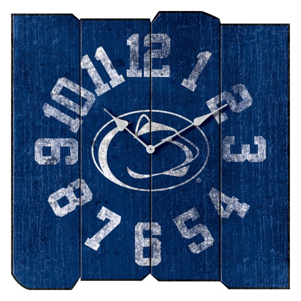 Imperial International® - Collegiate Vintage Square Clock with Penn State Logo