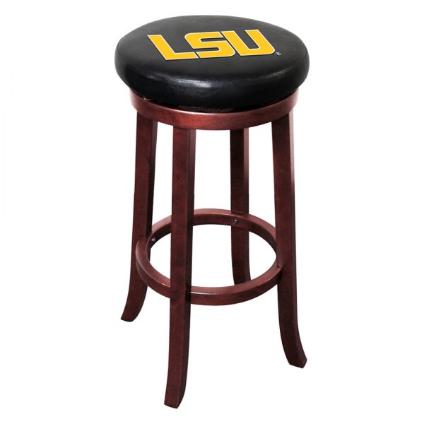 Imperial International® - Collegiate Wooden Bar Stool with Louisiana State University Logo