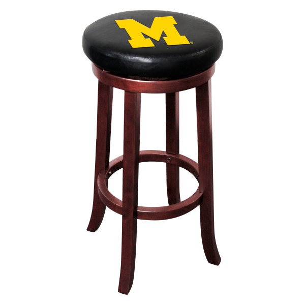Imperial International® - Collegiate Wooden Bar Stool with University of Michigan Logo