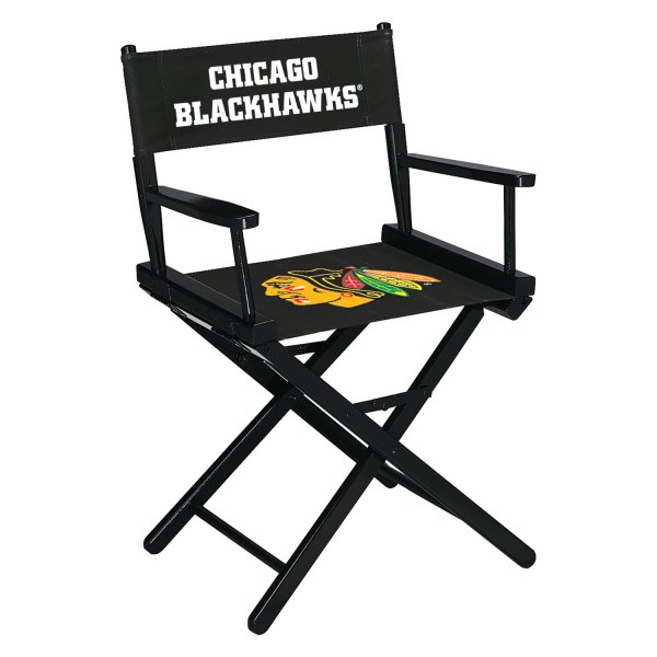 Imperial International® - NHL Table Height Directors Chair with Chicago Blackhawks Logo