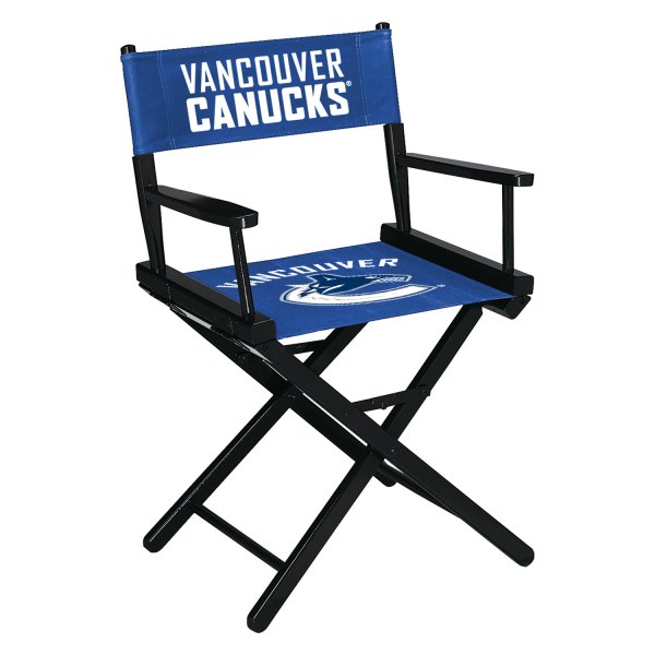 Imperial International® - NHL Table Height Directors Chair with Vancouver Canucks Logo