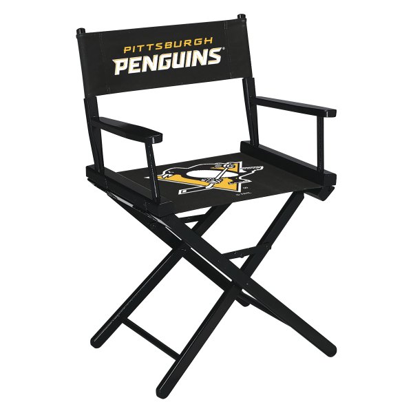 Imperial International® - NHL Table Height Directors Chair with Pittsburgh Penguins Logo