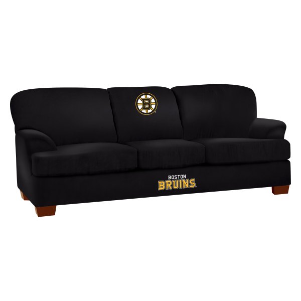 Imperial International® - NHL First Team Microfiber Sofa with Boston Bruins Logo