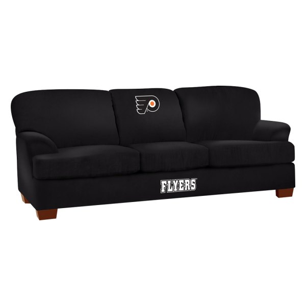 Imperial International® - NHL First Team Microfiber Sofa with Philadelphia Flyers Logo