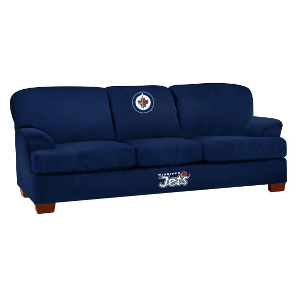 Imperial International® - NHL First Team Microfiber Sofa with Winnipeg Jets Logo