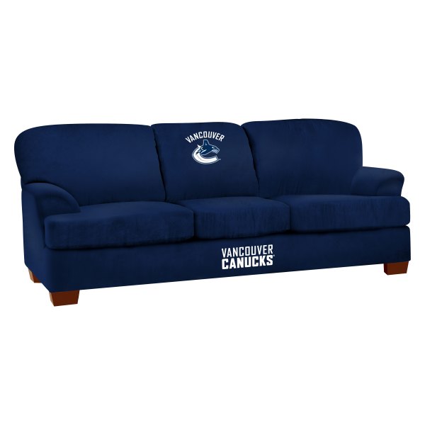 Imperial International® - NHL First Team Microfiber Sofa with Vancouver Canucks Logo