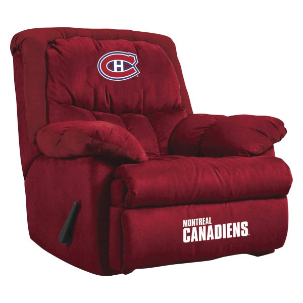 Imperial International® - NHL Home Team Microfiber Recliner with Montreal Canadiens Logo
