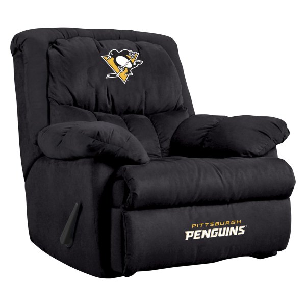 Imperial International® - NHL Home Team Microfiber Recliner with Pittsburgh Penguins Logo