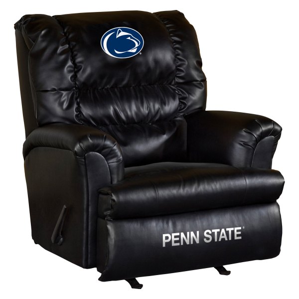 Imperial International® - Collegiate Big Daddy Leather Recliner with Penn State Logo