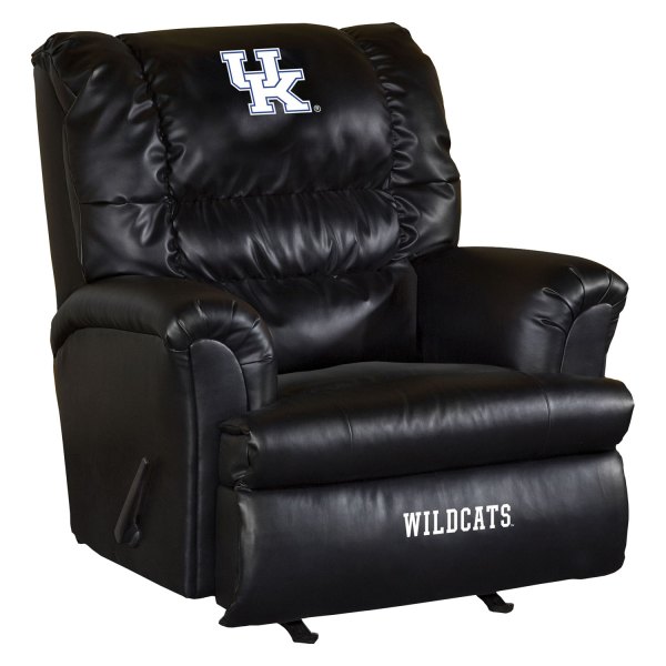 Imperial International® - Collegiate Big Daddy Leather Recliner with University of Kentucky Logo