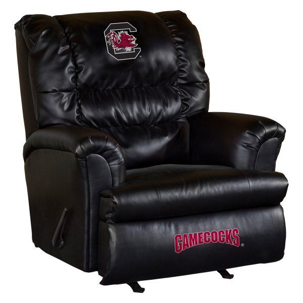 Imperial International® - Collegiate Big Daddy Leather Recliner with University of South Carolina Logo