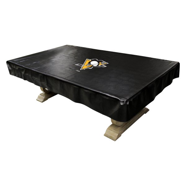 Imperial International® - NHL Deluxe 8' Pool Table Cover with Pittsburgh Penguins Logo