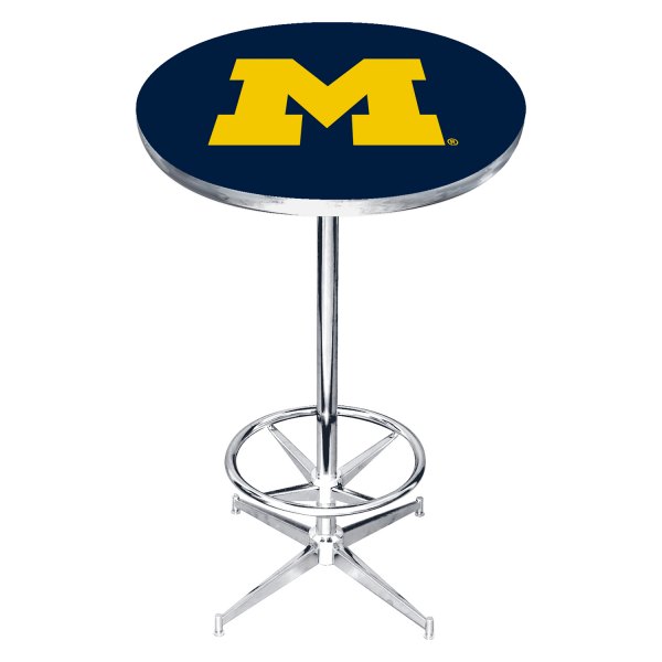 Imperial International® - Collegiate Pub Table with University of Michigan Logo