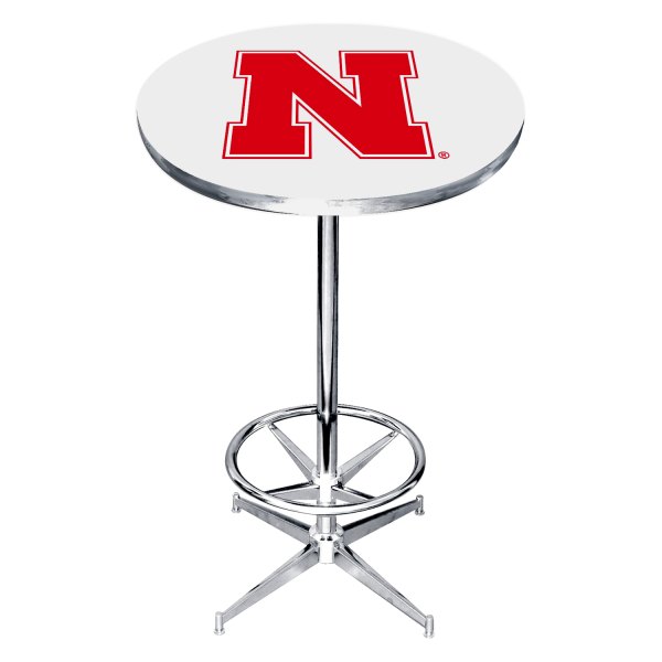 Imperial International® - Collegiate Pub Table with University of Nebraska Logo