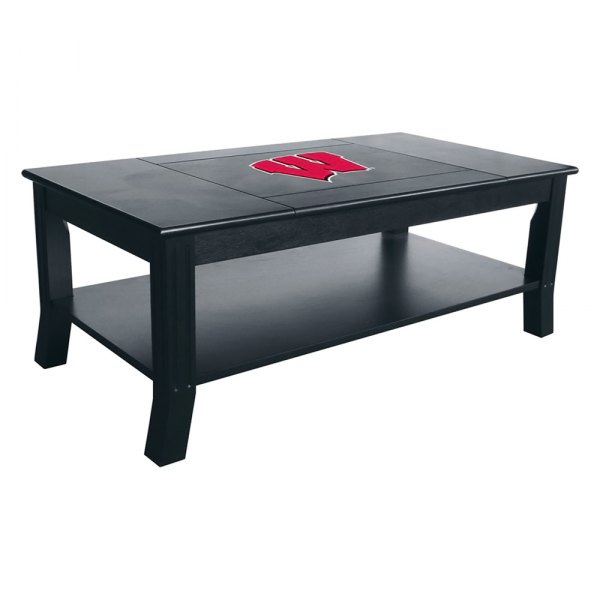 Imperial International® - Collegiate Coffee Table with University of Wisconsin Logo