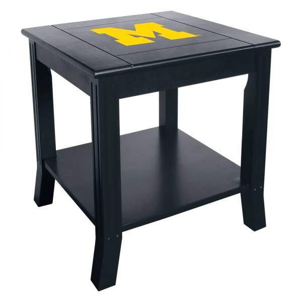 Imperial International® - Collegiate Side Table with University of Michigan Logo
