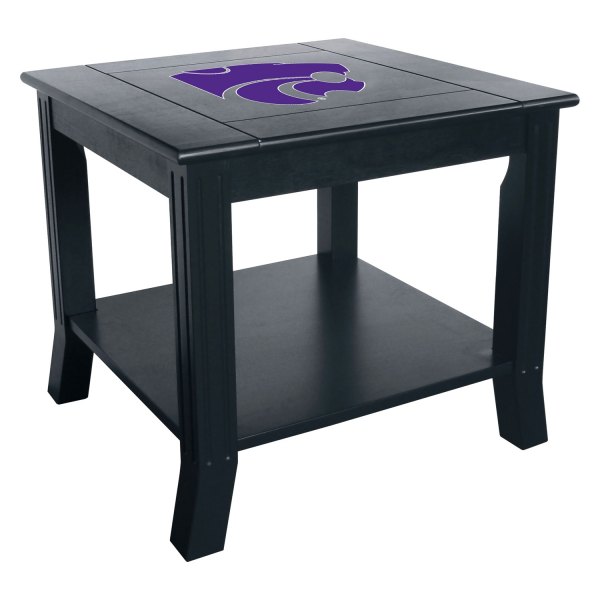 Imperial International® - Collegiate Side Table with Kansas State University Logo