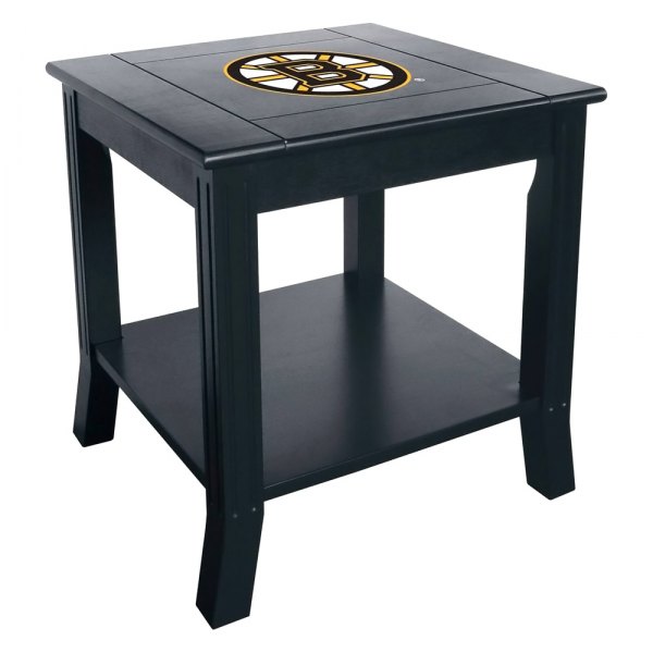 Imperial International® - NHL Side Table with Boston Bruins Logo