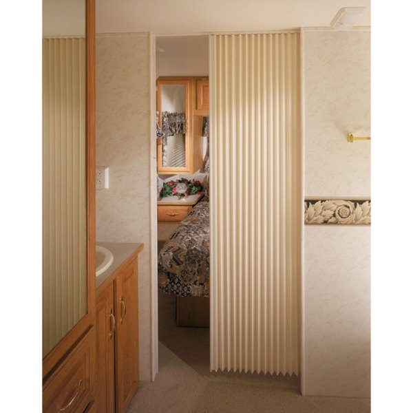 Irvine® - Ivory Pleated Folding Door